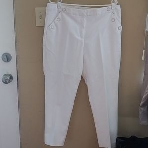 Anne Klein sailor style trousers